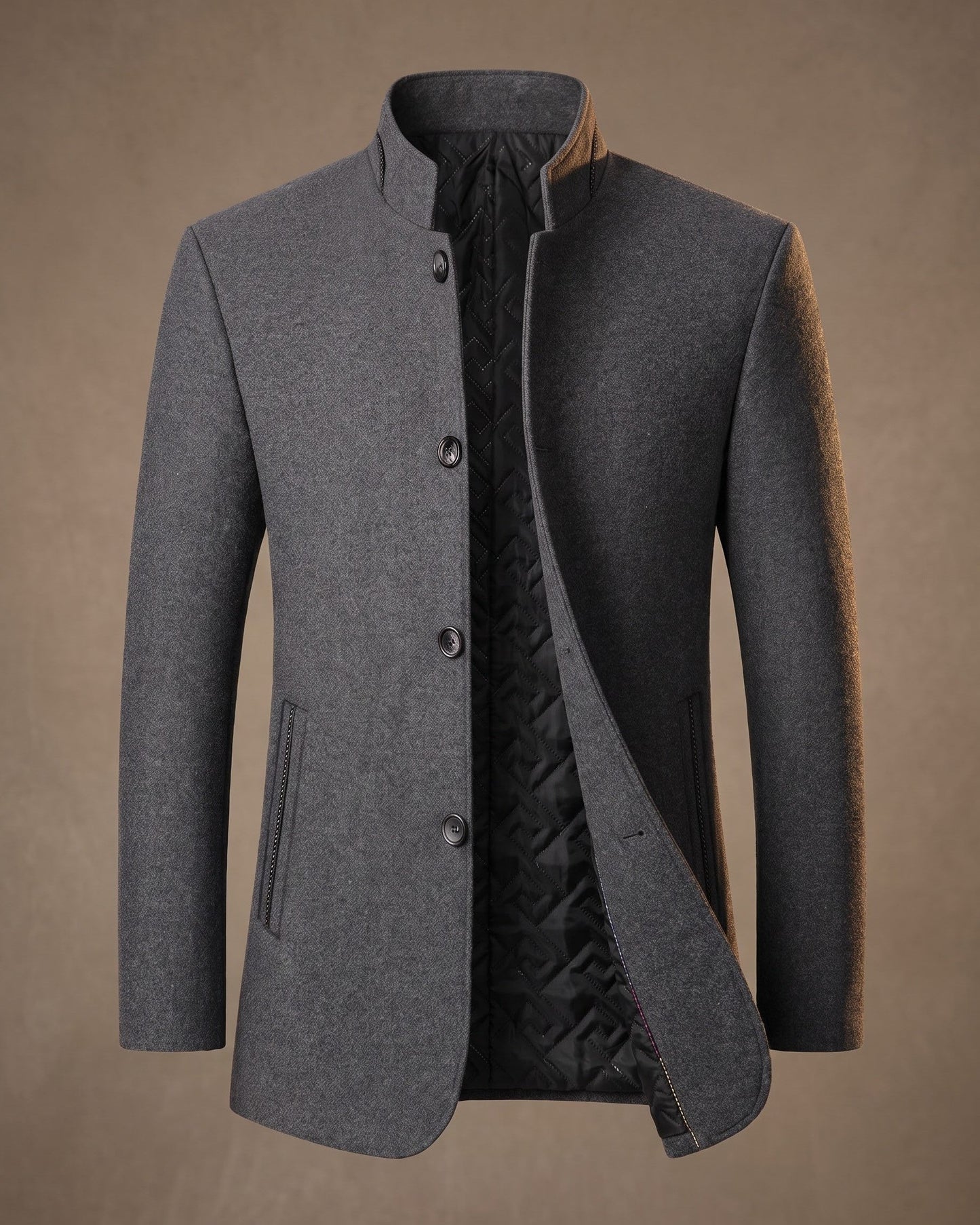 Ettore Wool Blend Coat