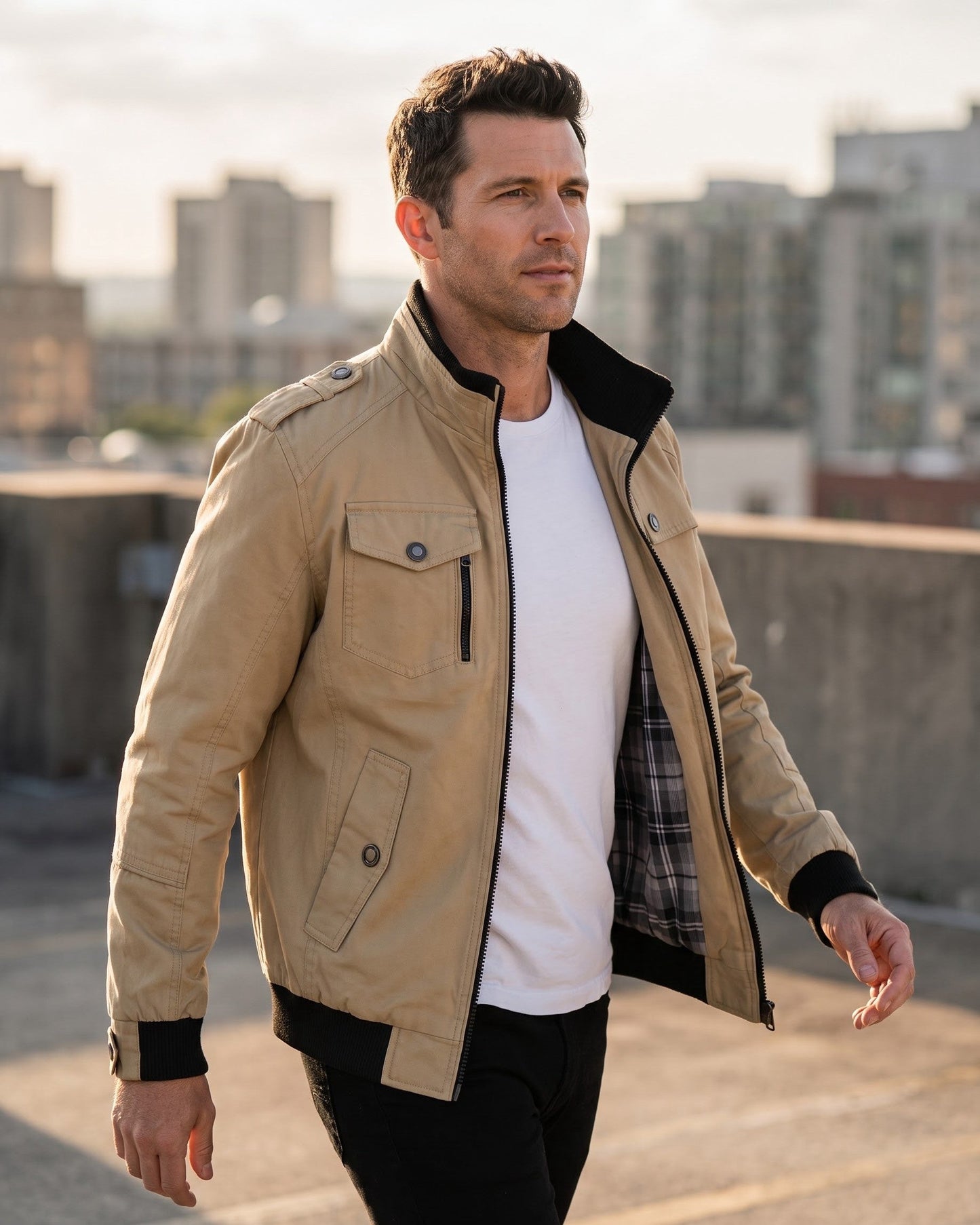 Joao Cotton Bomber Jacket