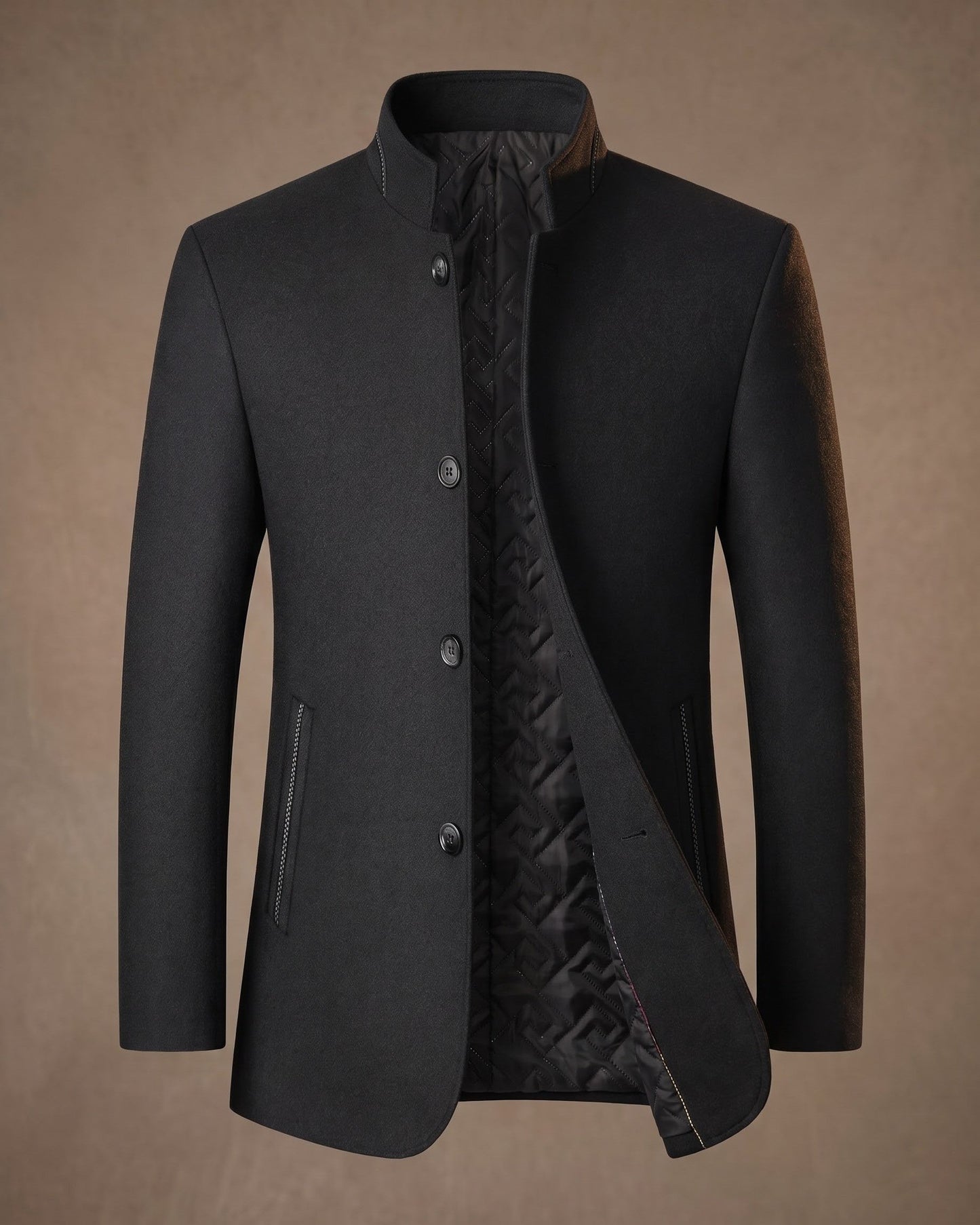 Ettore Wool Blend Coat